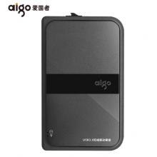 愛國(guó)者（aigo） HD816  無(wú)線移動(dòng)硬盤 USB3.0 黑色 2T 隨機(jī)發(fā)送